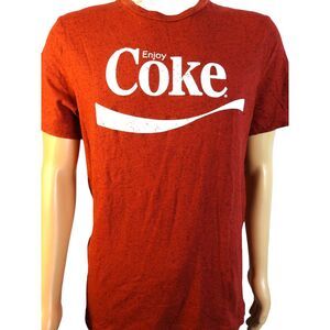 Vintage‎ Style Coca Cola Enjoy Coke Red T Shirt Sz M